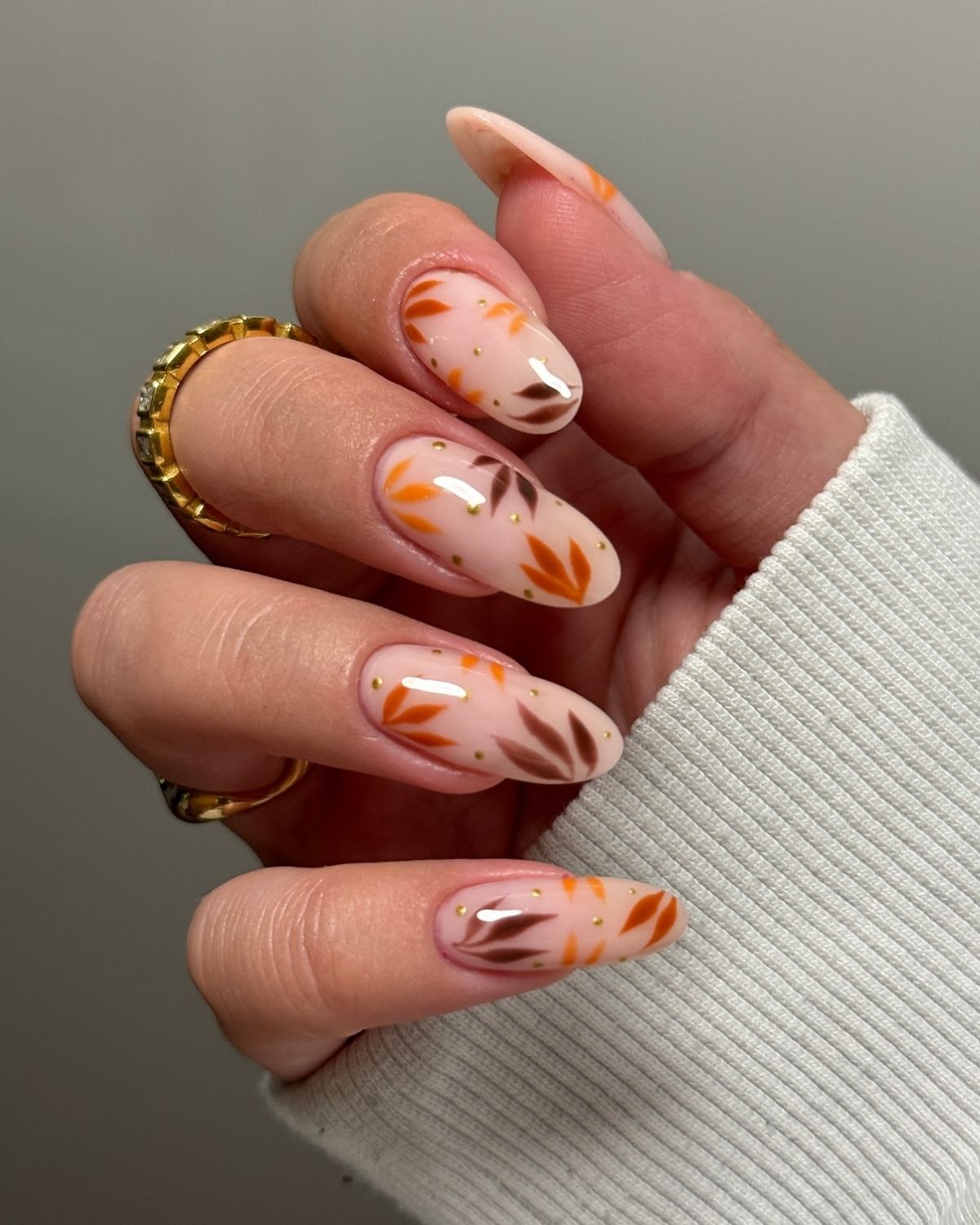 Autumn Leaves Nails
