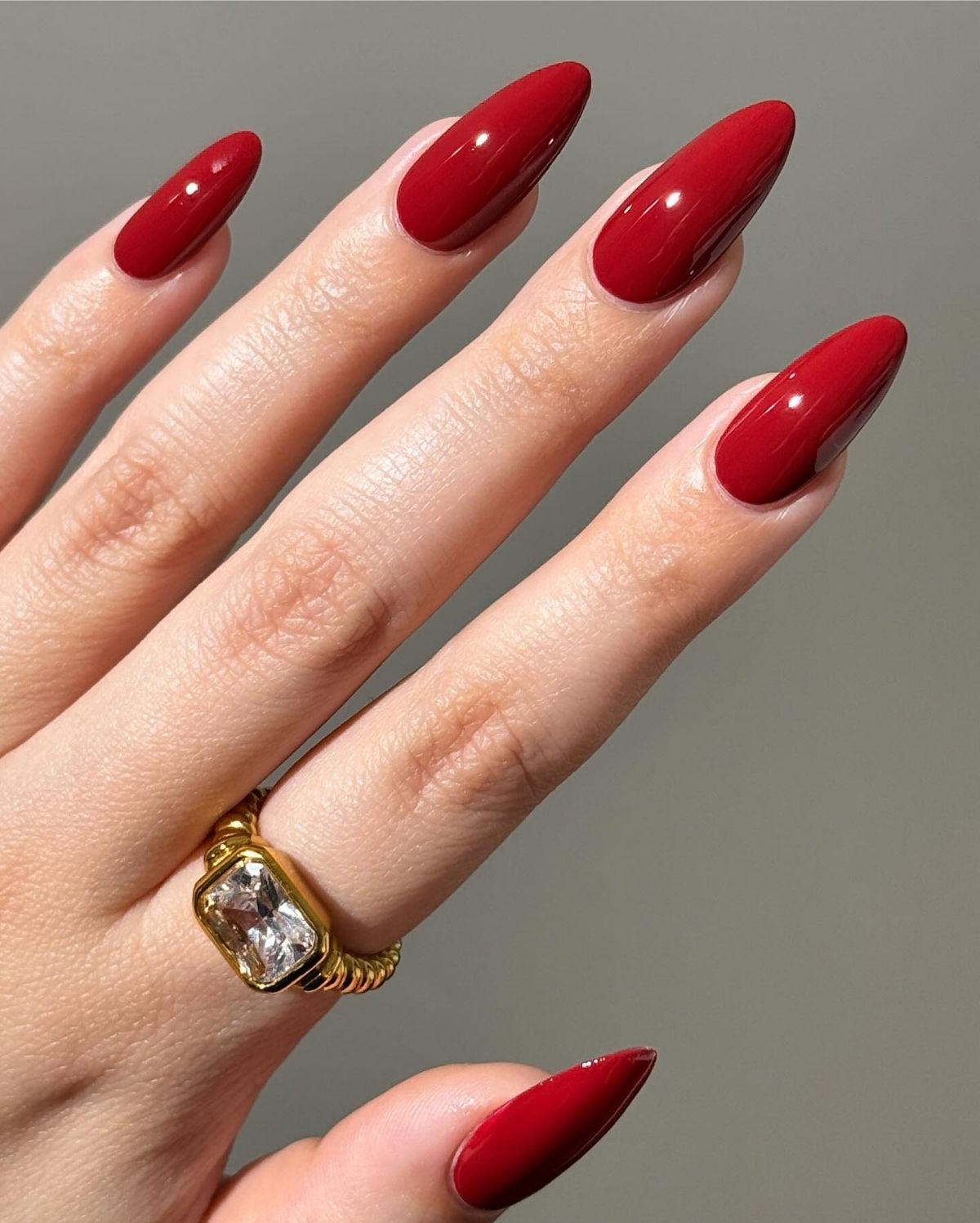 Long Red Nails
