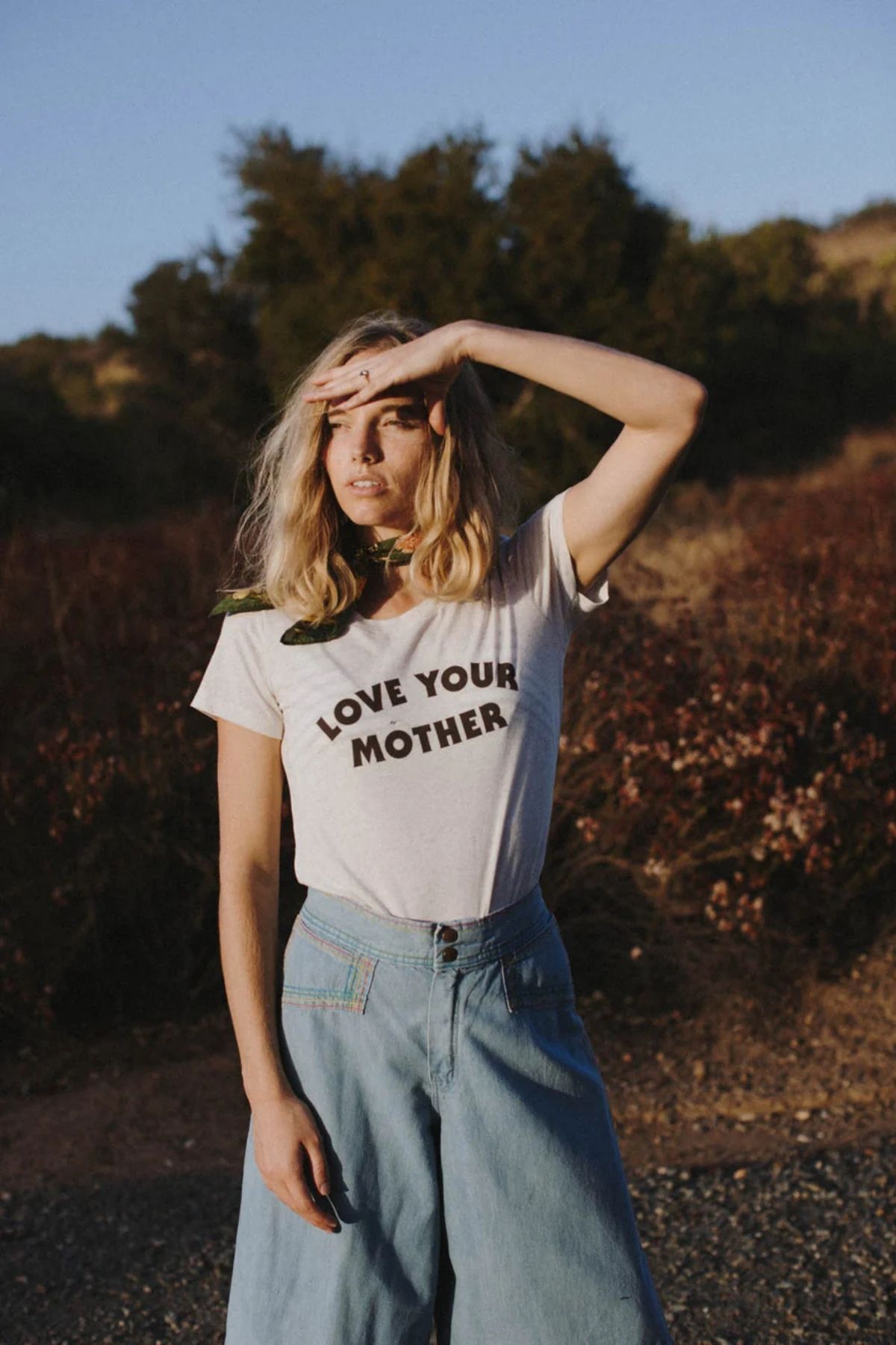 love your mother graphic t-shirt